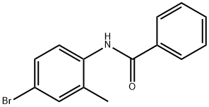 N-(4-bromo-2-methylphenyl)benzamide Struktur