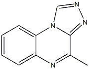 4-methyl[1,2,4]triazolo[4,3-a]quinoxaline Struktur