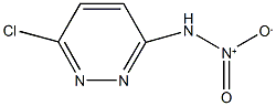 3-chloro-6-(2-hydroxy-2-oxidohydrazino)pyridazine Struktur