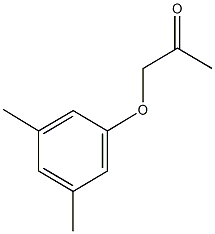 1-(3,5-dimethylphenoxy)acetone Struktur