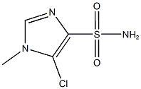 5-chloro-1-methyl-1H-imidazole-4-sulfonamide Struktur