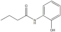 N-(2-hydroxyphenyl)butanamide Struktur