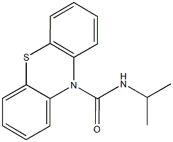 N-isopropyl-10H-phenothiazine-10-carboxamide Struktur