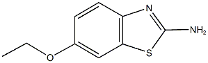 6-ethoxy-1,3-benzothiazol-2-ylamine Struktur