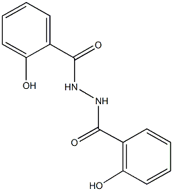 2-hydroxy-N'-(2-hydroxybenzoyl)benzohydrazide Struktur