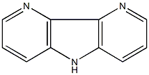 5H-pyrido[2',3':4,5]pyrrolo[3,2-b]pyridine Struktur