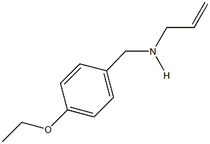 N-allyl-N-(4-ethoxybenzyl)amine Struktur