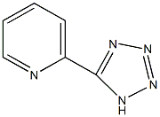 2-(1H-tetraazol-5-yl)pyridine Struktur