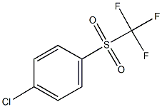 4-Chlorophenyl(trifluoromethyl) sulfone Struktur