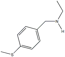 N-ethyl-N-[4-(methylsulfanyl)benzyl]amine Struktur