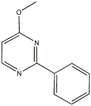 methyl 2-phenylpyrimidin-4-yl ether Struktur