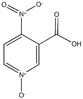 4-nitronicotinic acid 1-oxide Struktur