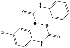 N~1~-(4-chlorophenyl)-N~2~-phenyl-1,2-hydrazinedicarboxamide Struktur