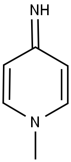 1-methylpyridin-4(1H)-imine Struktur