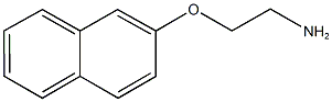 2-(2-naphthyloxy)ethylamine Struktur