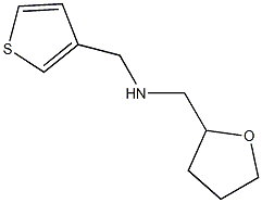 N-(tetrahydro-2-furanylmethyl)-N-(3-thienylmethyl)amine Struktur