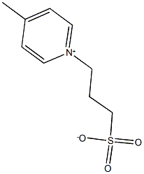 3-(4-methylpyridinium-1-yl)propane-1-sulfonate Struktur