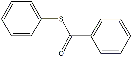 S-phenyl benzenecarbothioate Struktur