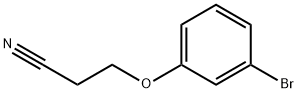 3-(3-bromophenoxy)propanenitrile Struktur