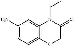 6-amino-4-ethyl-2H-1,4-benzoxazin-3(4H)-one(SALTDATA: FREE) Struktur