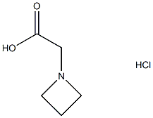 2-(AZETIDIN-1-YL)ACETIC ACID HYDROCHLORIDE Struktur