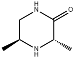 (3s,5s)-3,5-dimethylpiperazin-2-one Struktur