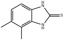 2H-Benzimidazole-2-thione,1,3-dihydro-4,5-dimethyl-(9CI) Struktur