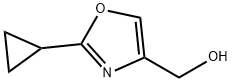 (2-Cyclopropyloxazol-4-Yl)Methanol(WX640205) Struktur