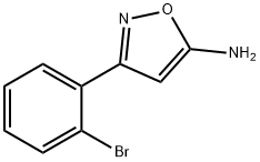 5-AMino-3-(2-broMophenyl)isoxazole Struktur