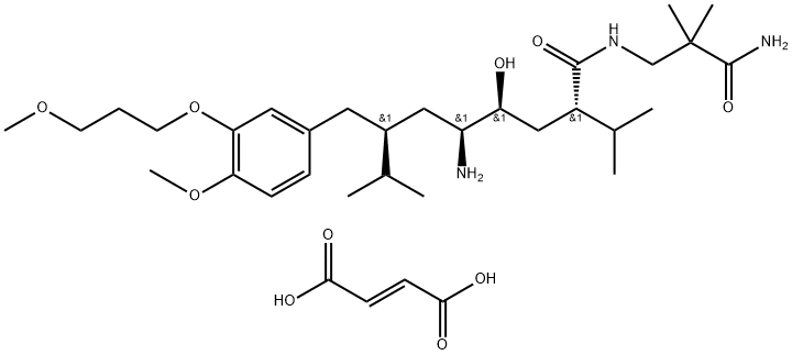 ALISKIREN HEMIFUMARATE Struktur