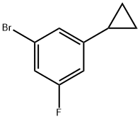 3-(4-(broMoMethyl)-3-fluorophenyl)-1,2,4-oxadiazole Struktur