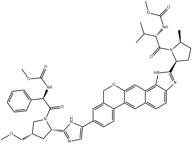 Velpatasvir Structure