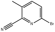 6-BroMo-3-Methylpicolinonitrile Struktur