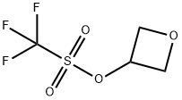 1,1,1-trifluoro-3-oxetanyl Methanesulfonic acid ester Struktur