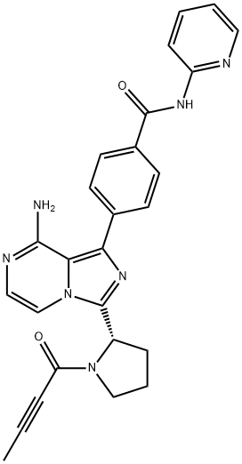 Acalabrutinib Struktur