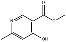 methyl 4-hydroxy-6-methylnicotinate Struktur