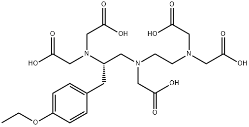 Caloxetic acid Struktur