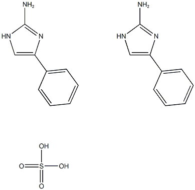 4-Phenyl-1h-imidazol-2-amine sulfate (2:1) Struktur