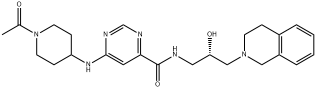 GSK-3326595 Struktur