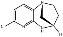 (4s)-7-chloro-2,3,4,5-tetrahydro-1,4-methanopyrido[2,3-b][1,4]diazepine Struktur