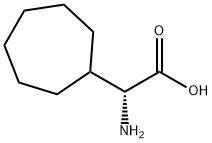 (2R)‐2‐amino‐2‐cycloheptylacetic acid Struktur