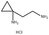 1-(2-aminoethyl)cyclopropanamine 2hcl Struktur