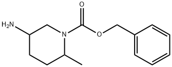 benzyl 5-amino-2-methylpiperidine-1-carboxylate Struktur