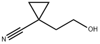 1‐(2‐hydroxyethyl)cyclopropane‐1‐carbonitrile Struktur