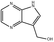 (5H-Pyrrolo[2,3-b]pyrazin-7-yl)methanol Struktur