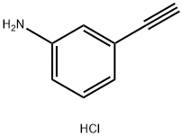 3-Ethynylbenzenamine hydrochloride Structure