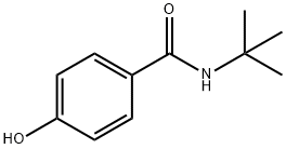 N-tert-butyl-4-hydroxybenzamide Struktur