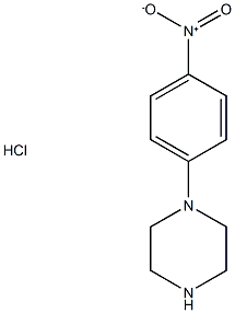 1-(4-Nitrophenyl)piperazine hydrochloride Struktur