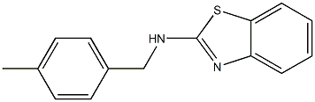 N-[(4-methylphenyl)methyl]-1,3-benzothiazol-2-amine Struktur