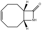 (1S,4Z,8R)-9-azabicyclo[6.2.0]dec-4-en-10-one Struktur